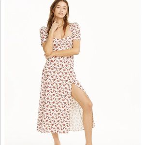 Danielle Bernstein Floral Slip Maxi Dress